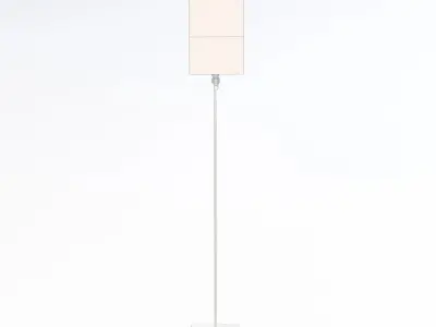 Glass Floor Lamp 3D model