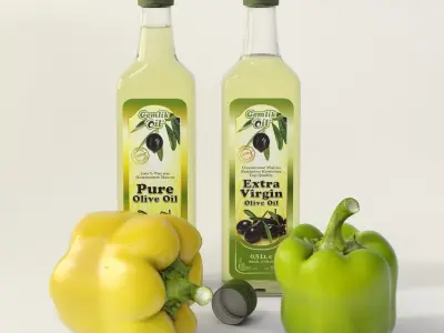 set for the kitchen4 3D model