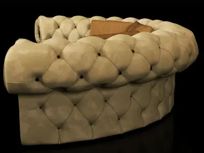 visionnaire jackpot arc sofa 3D model