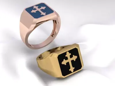 cross ring 3D print model order