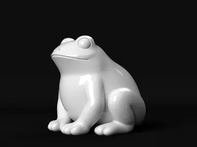 Frog Decorative 3D print model