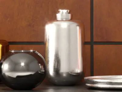 Decorative set Elite 3D model