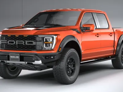 F-150 Raptor 2021 3D model