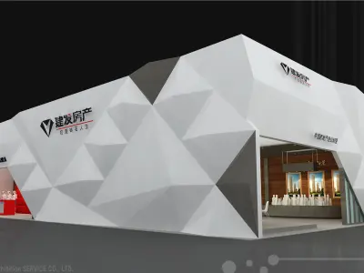 Exhibition - Area - 25X15-3DMAX2009-012 3D model