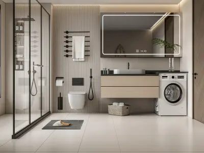 Bathroom 34 3D model