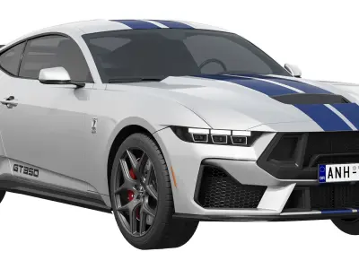 Shelby GT350 2025 3D model