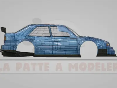 Alfa Romeo 155 DTM LPAM 3D model