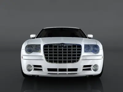Chrysler 300C SRT Low-poly 3D model