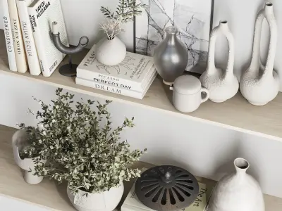 Decorative set047 3D model