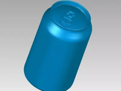 Real Softdrink Can 3D Scan 3D print model