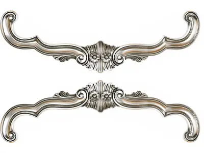 Classic carved 152 3D model