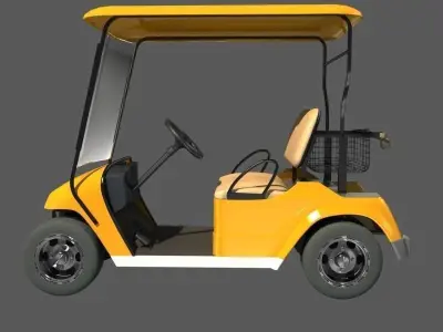 Golf Car 3D model