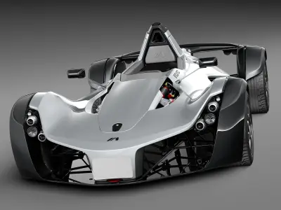 BAC MONO 2014 3D model