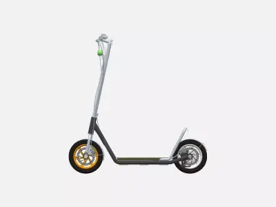 Electric children scooter 3D model