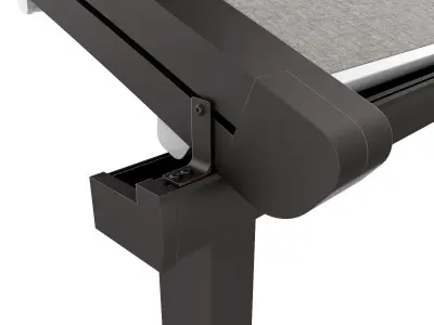 Motorized Pergola 2 oil rubbed bronze 3D model