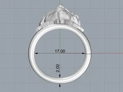 your reflection in the fragments 0187 3D print model