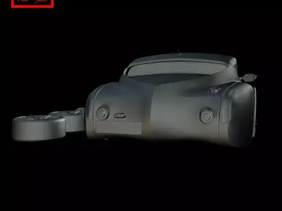 Morgan Aero SuperSports 2010 3D print model