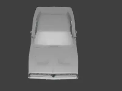 3D Printable Classic Muscle RC Body - 1-10 Scale Custom Shell  3D print model