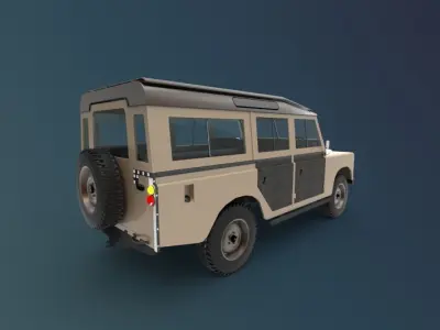 LR Classic Car 3D model