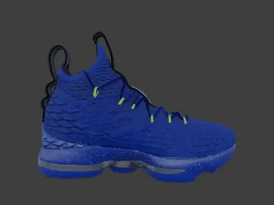 Nike Lebron XV Sneaker Pack Low-poly 3D model