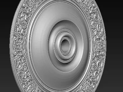 Ceiling Relef 1   3D STL Model 3D print model