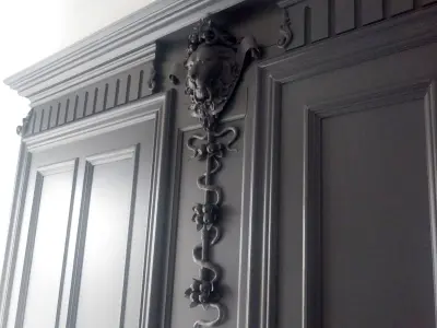 Lion Head Ornament Decoration  3D print model