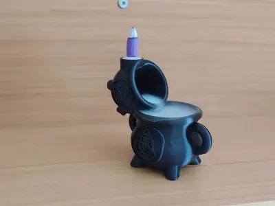 INCENSE BURNER CAULDRON 3D print model