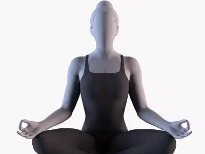 Lotus - Yoga Essence 3D print model