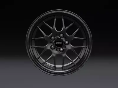 BBS RG-R Car Rim Low-poly 3D model