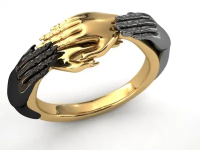 Hands 3D print model