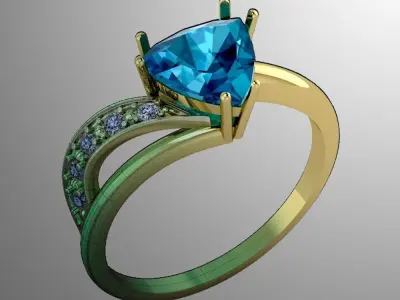 Ring dp 9 3D print model