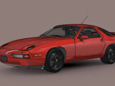 Porsche 928 GTS - 1992-1995 3D model