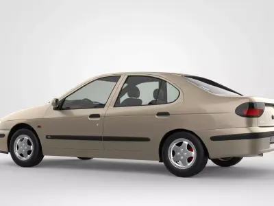 Renault Megane 1 Phase 1 3D model