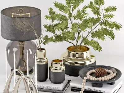 decorative set20 3D model purchase