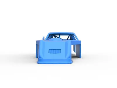 Shell of Asphalt Modified stock car V3 Scale 1 to 25 3D print model