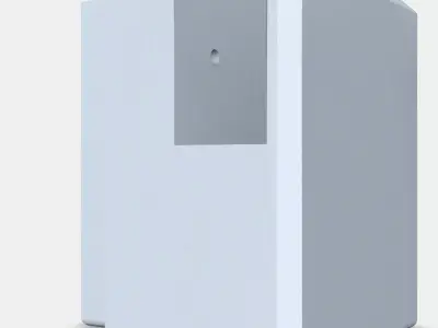 LERHYTTAN Corner leg for decorative plinth 1 Low-poly 3D model