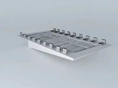 An Indoor Pool Free 3D model