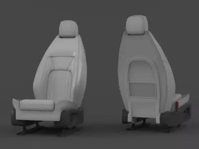Car Seat 3D model
