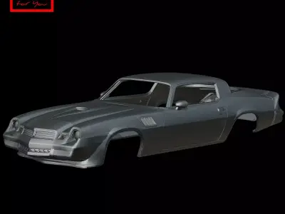 Chevrolet Camaro Z28 1979 Car body 3D model