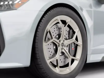 Audi rs6 2024 avant 3D model