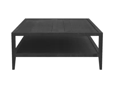 French Contemporary Coffee Table 3D model