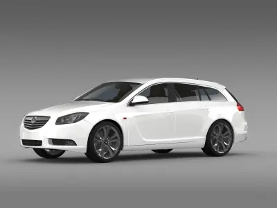 Vauxhall Insignia Sports Tourer 2013 3D model