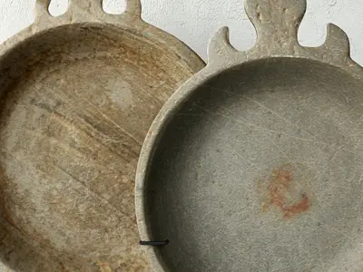 18th-19th Century Indian Stone Trays 3D model