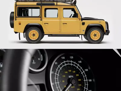 Land Rover Defender Works V8 Trophy 3D model