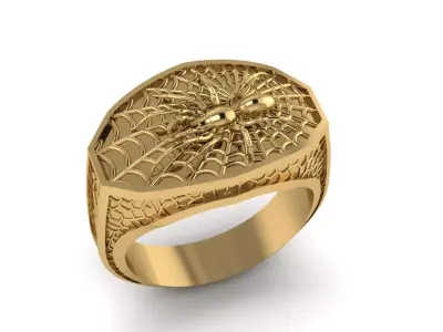 spider ring  3D print model