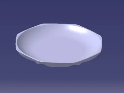 new index small plate as a nice decoration 3D print model