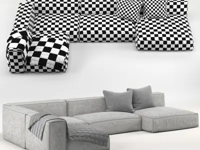 Sofa modular 3D model