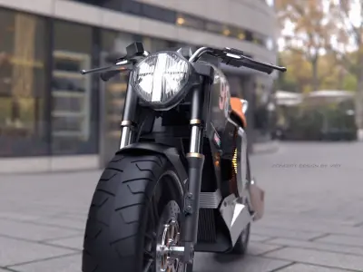 Cyber Mekanic motor 3D model