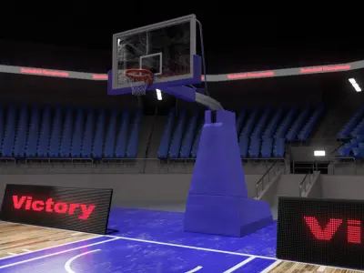 Basketball stadium  3D model