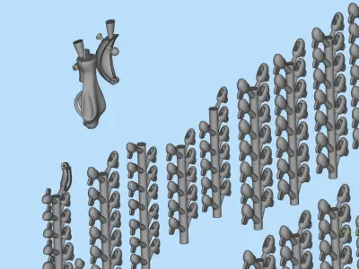 Necklace 15221 3D print model